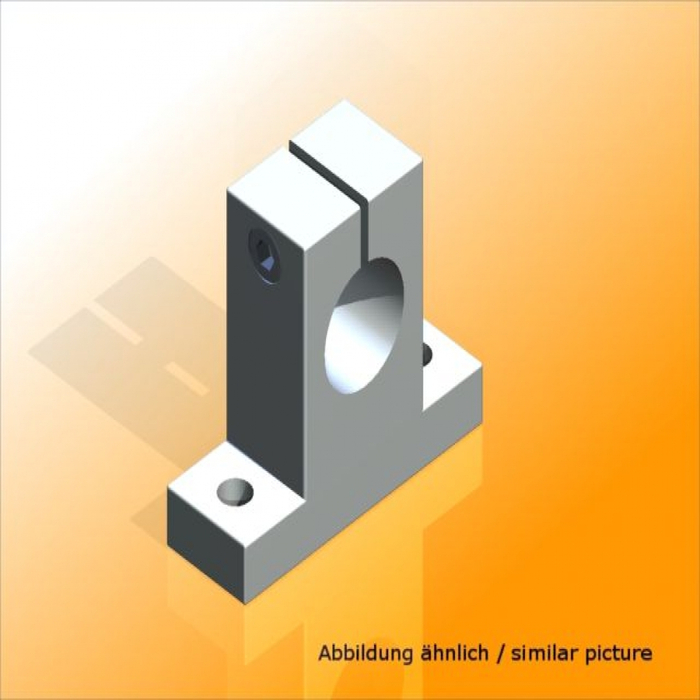Shaft supports SH40/SK40 for precision shaft assembly diameter 40 mm without machining.