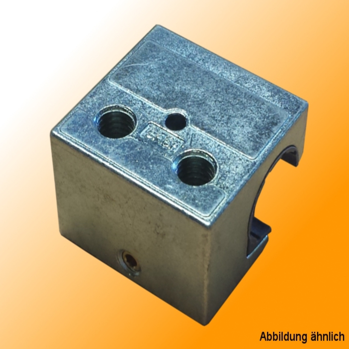 Housing floating bearing for shaft 10mm - adjustable clearance