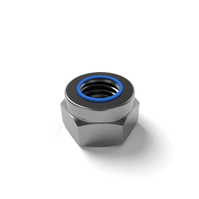 DIN 985 - M6, M8 and M12 Metal Lock Nut