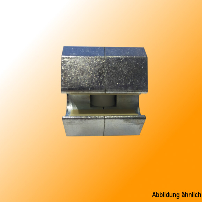 Housing roller bearing for shaft 10 mm, 2 rollers