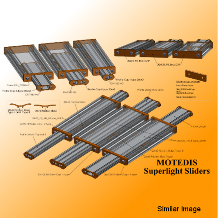 Zubehör Kit for Superlight Cylinder Slider 20x60 I-Type