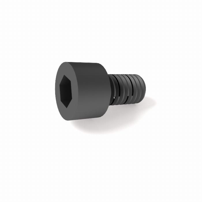 Schrauben Klemmverbinder M6x10 schwarz