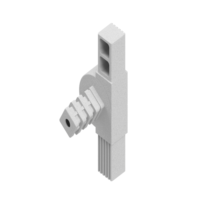 Connector with articulation 180° 3D3