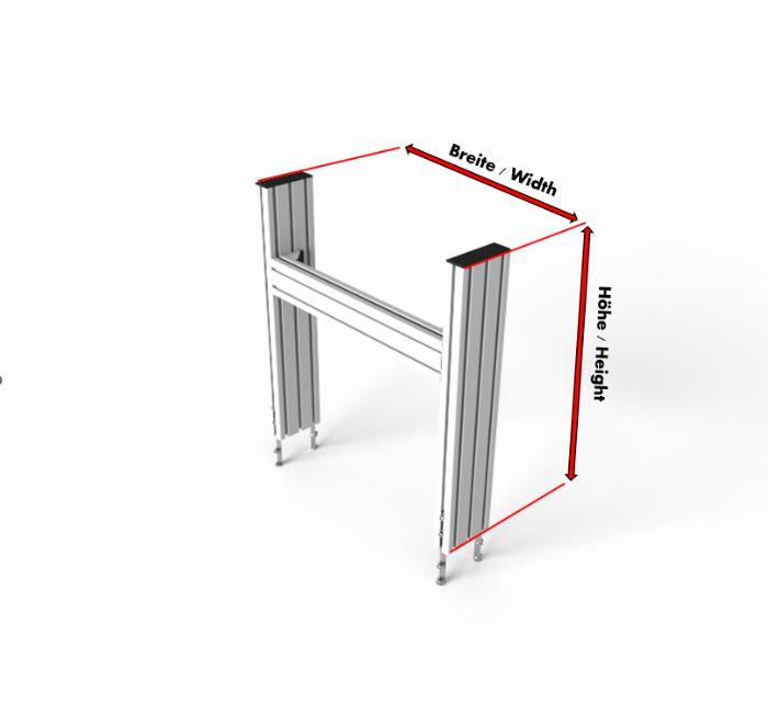 Mit diesem Konfigurator können Sie Ihren Simrig Monitorhalter individuell gestalten.