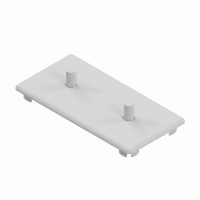 Profilabdeckkappen 45x90 Nut 8 O Typ